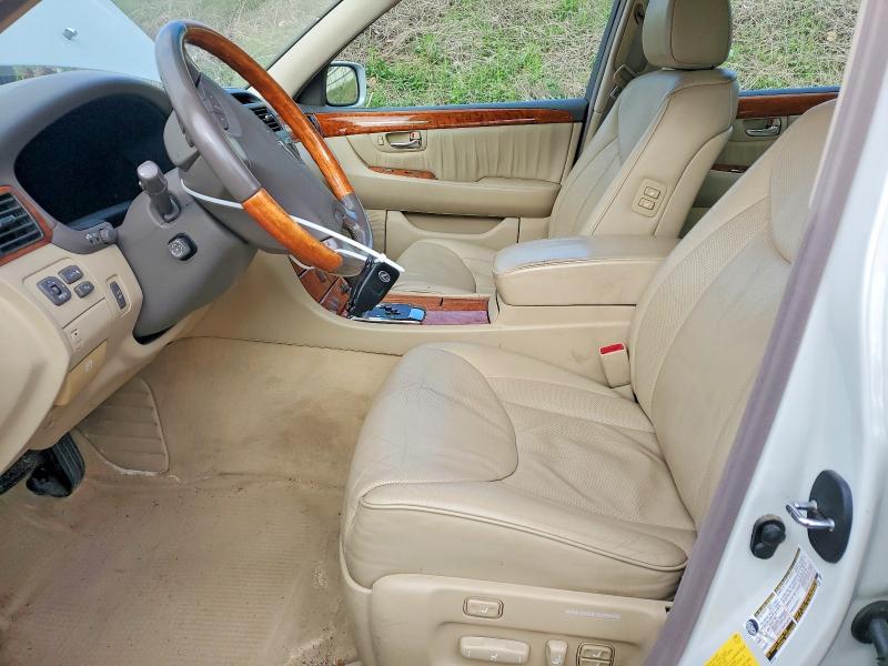 2005 Lexus Ls მანქანა იყიდება აუქციონზე, vin: JTHBN36F755005180, აუქციონის ნომერი: 50738466