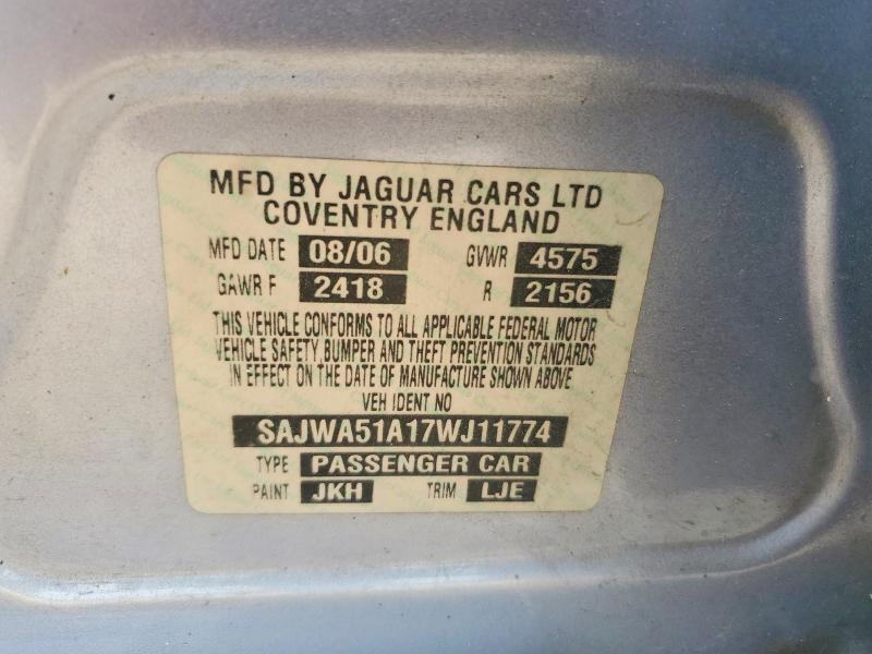Aukcja sprzedaży 2007 Jaguar X-type, vin: SAJWA51A17WJ11774, numer aukcji: 50652566