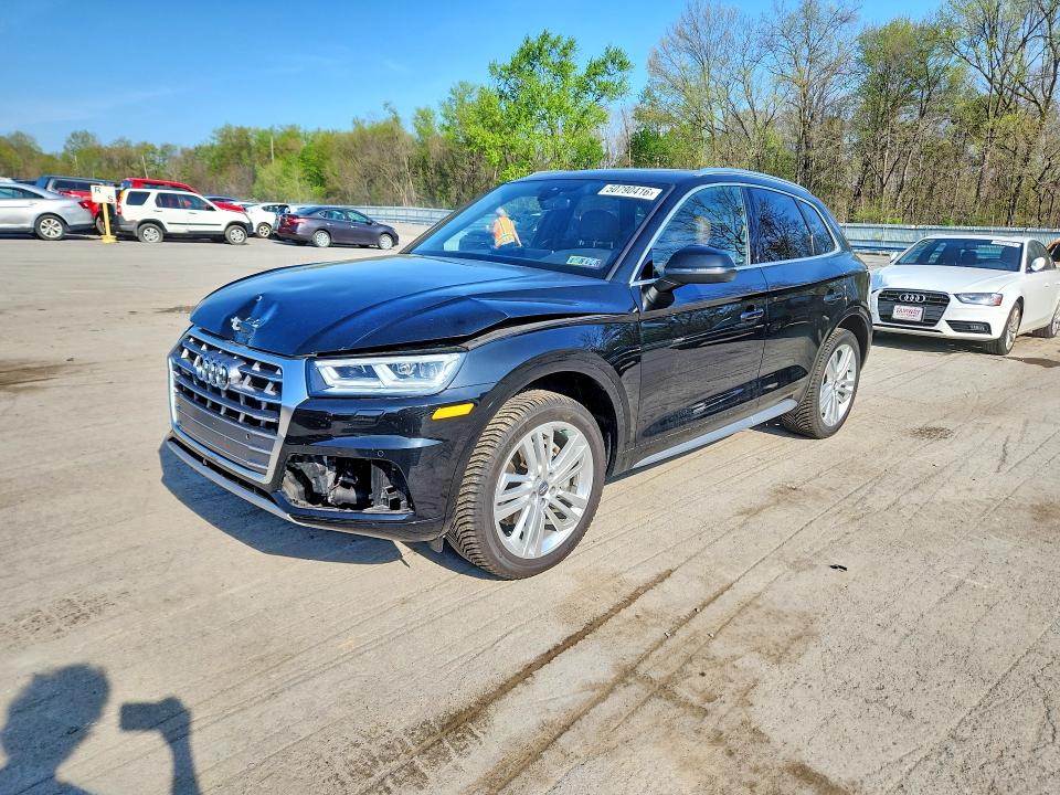 50790416 :رقم المزاد ، WA1BNAFY5J2021326 vin ، 2018 Audi Q5 مزاد بيع
