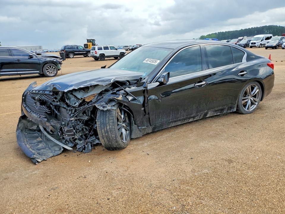 49745926 :رقم المزاد ، JN1BV7AP4FM335149 vin ، 2015 Infiniti Q50 مزاد بيع