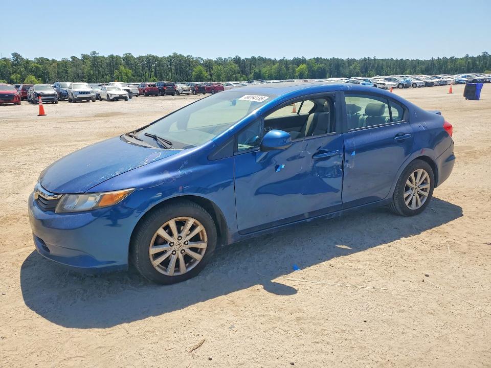 Auction sale of the 2012 Honda Civic, vin: 19XFB2F85CE030085, lot number: 49254136