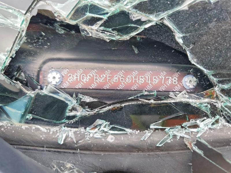 2012 Honda Civic მანქანა იყიდება აუქციონზე, vin: 2HGFB2F86CH545778, აუქციონის ნომერი: 48417666