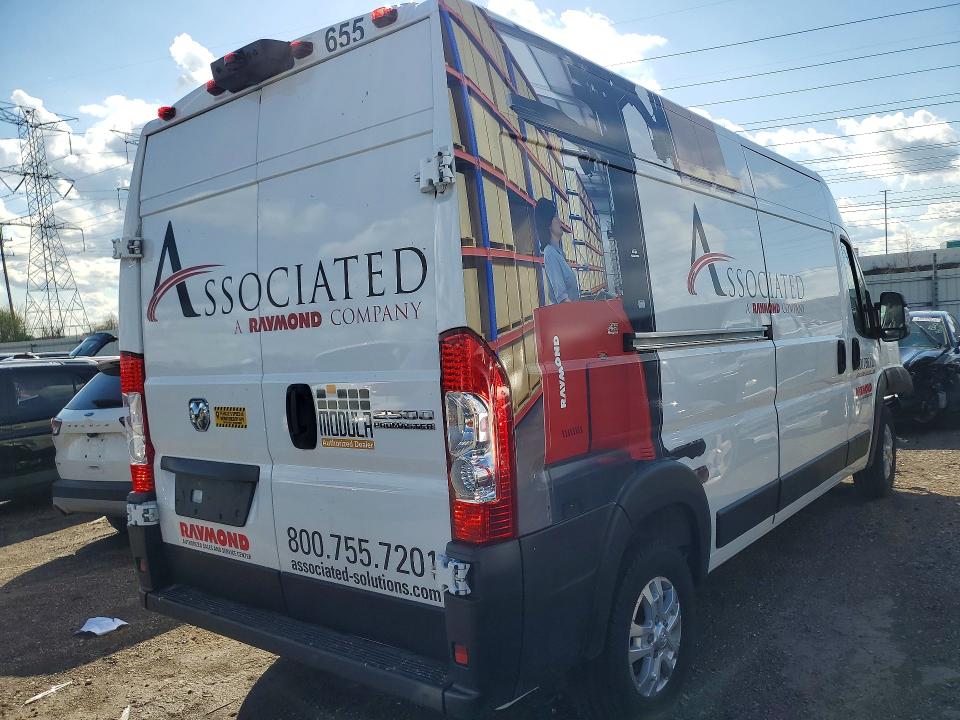 49771896 :رقم المزاد ، 3C6LRVDG9RE125162 vin ، 2024 Ram Promaster 2500 مزاد بيع