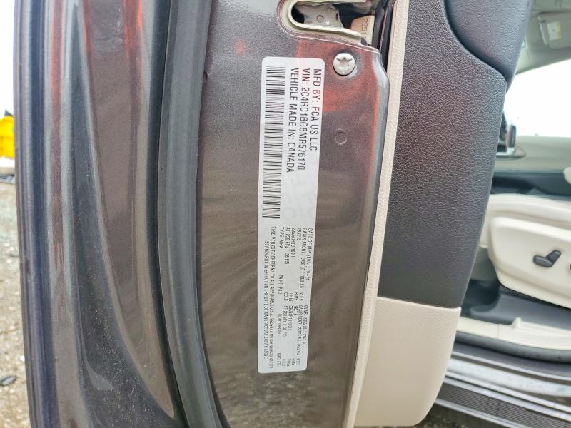Aukcja sprzedaży 2021 Chrysler Pacifica, vin: 2C4RC1BG6MR576170, numer aukcji: 51131016