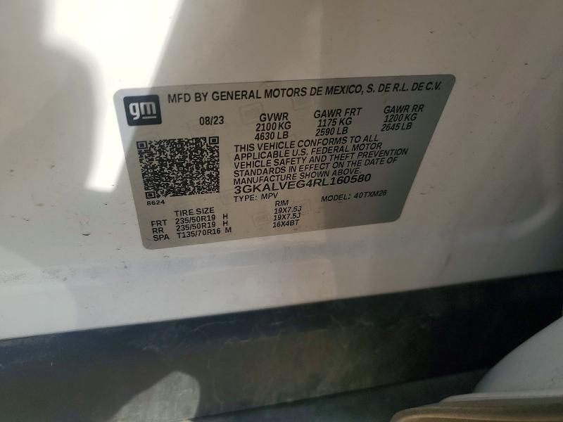 Продажа на аукционе авто 2024 Gmc Terrain, vin: 3GKALVEG4RL160580, номер лота: 50902306