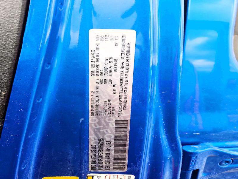 48163966 :رقم المزاد ، 1C4RJXFG6SW660285 vin ، 2025 Jeep Wrangler مزاد بيع