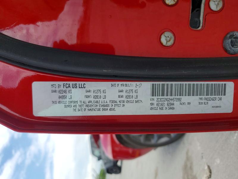 Продажа на аукционе авто 2017 Dodge Challenger, vin: 2C3CDZAG2HH572992, номер лота: 49514306