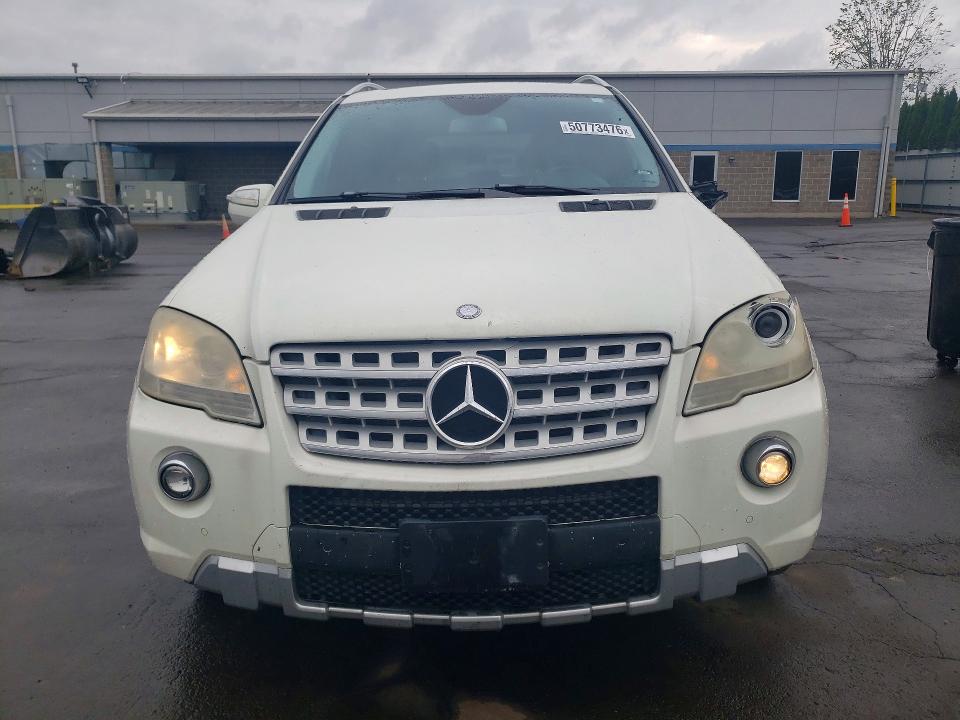 2009 Mercedes-benz Ml მანქანა იყიდება აუქციონზე, vin: 4JGBB72E59A445681, აუქციონის ნომერი: 50773476
