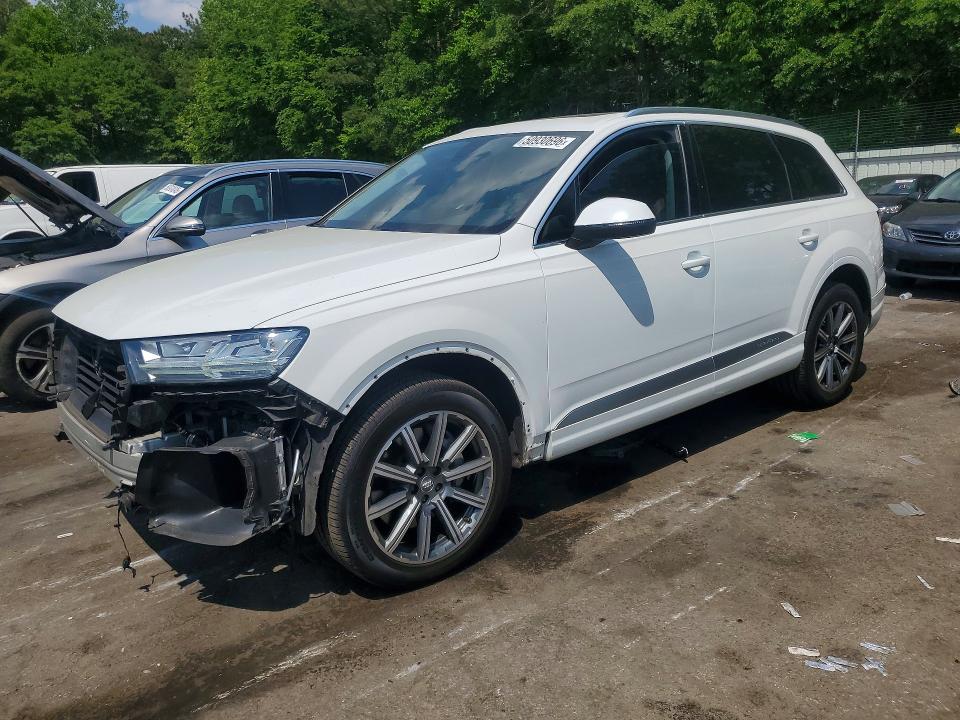 2019 Audi Q7 მანქანა იყიდება აუქციონზე, vin: WA1LAAF79KD001447, აუქციონის ნომერი: 50930696