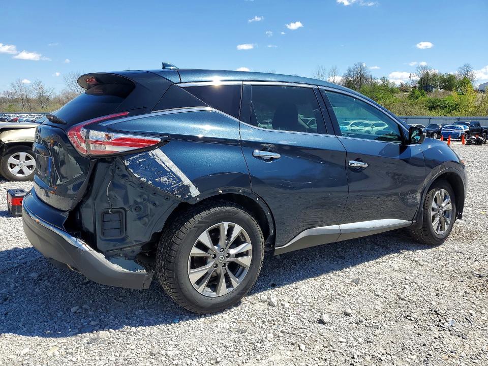 48920336 :رقم المزاد ، 5N1AZ2MG6HN162724 vin ، 2017 Nissan Murano مزاد بيع