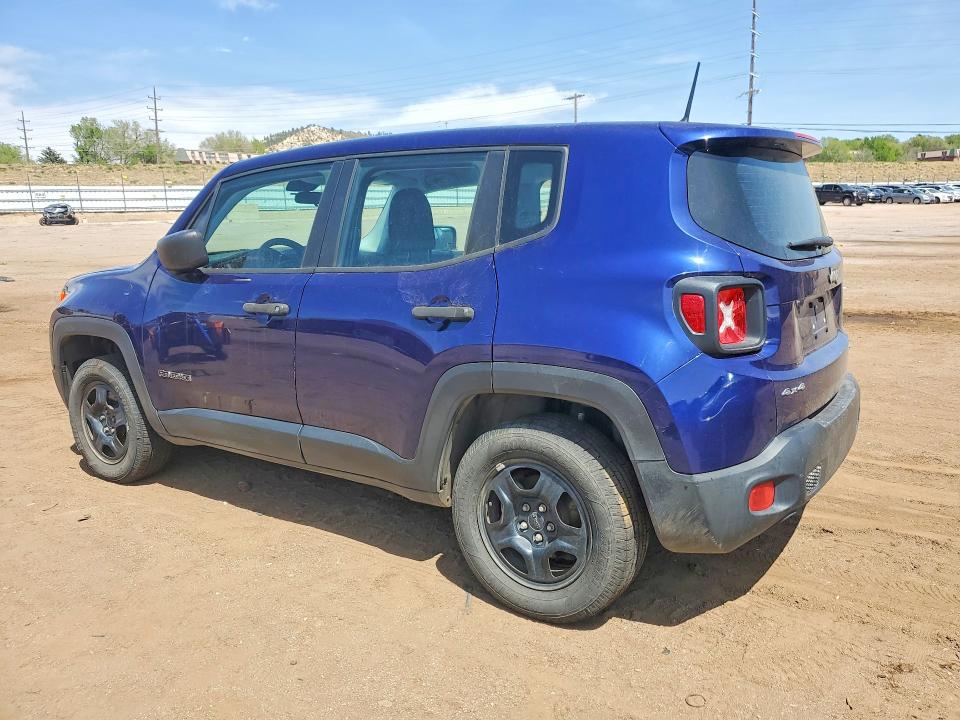 50813066 :رقم المزاد ، ZACCJBAW4GPE20213 vin ، 2016 Jeep Renegade مزاد بيع