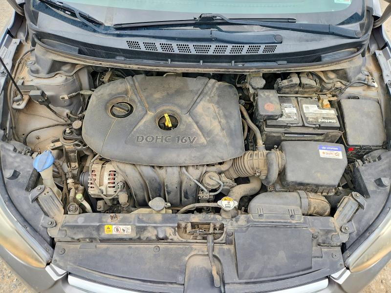 2014 Hyundai Elantra მანქანა იყიდება აუქციონზე, vin: KMHDH4AE2EU055380, აუქციონის ნომერი: 51447516