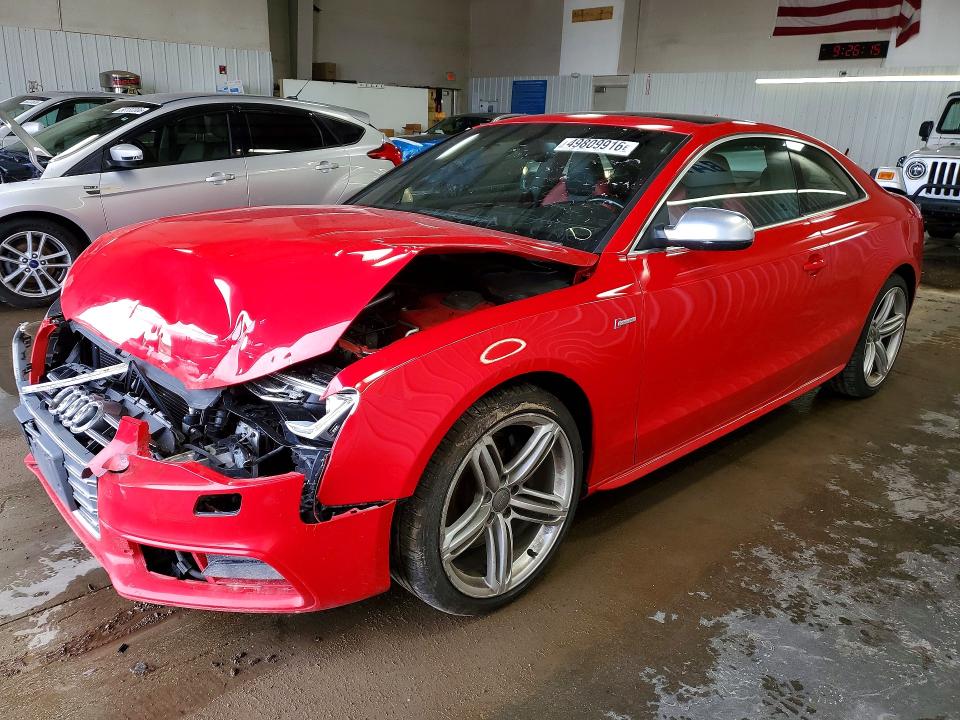 2014 Audi S5 მანქანა იყიდება აუქციონზე, vin: WAUCGAFR5EA057846, აუქციონის ნომერი: 49809916