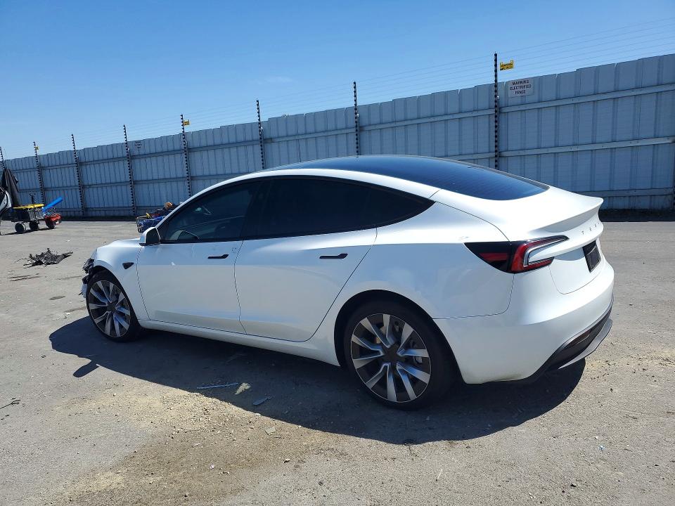Aukcja sprzedaży 2025 Tesla Model 3, vin: 5YJ3E1EBXSF943189, numer aukcji: 52018116