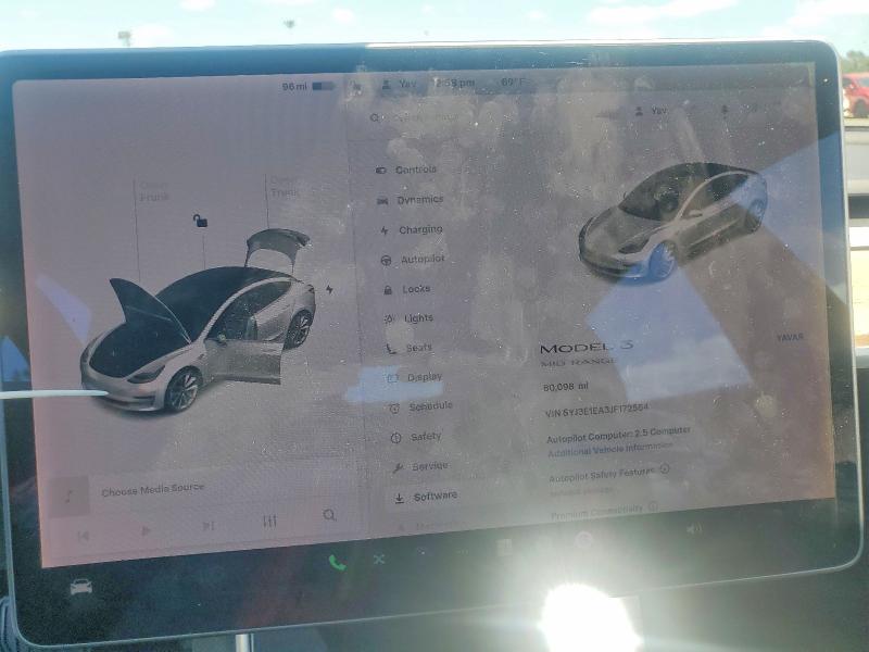 Aukcja sprzedaży 2018 Tesla Model 3, vin: 5YJ3E1EA3JF172564, numer aukcji: 49756696