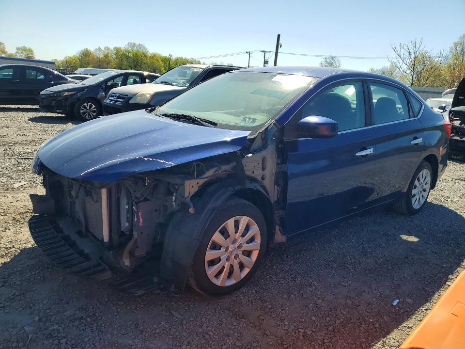 2017 Nissan Sentra მანქანა იყიდება აუქციონზე, vin: 3N1AB7AP1HY371384, აუქციონის ნომერი: 50710846