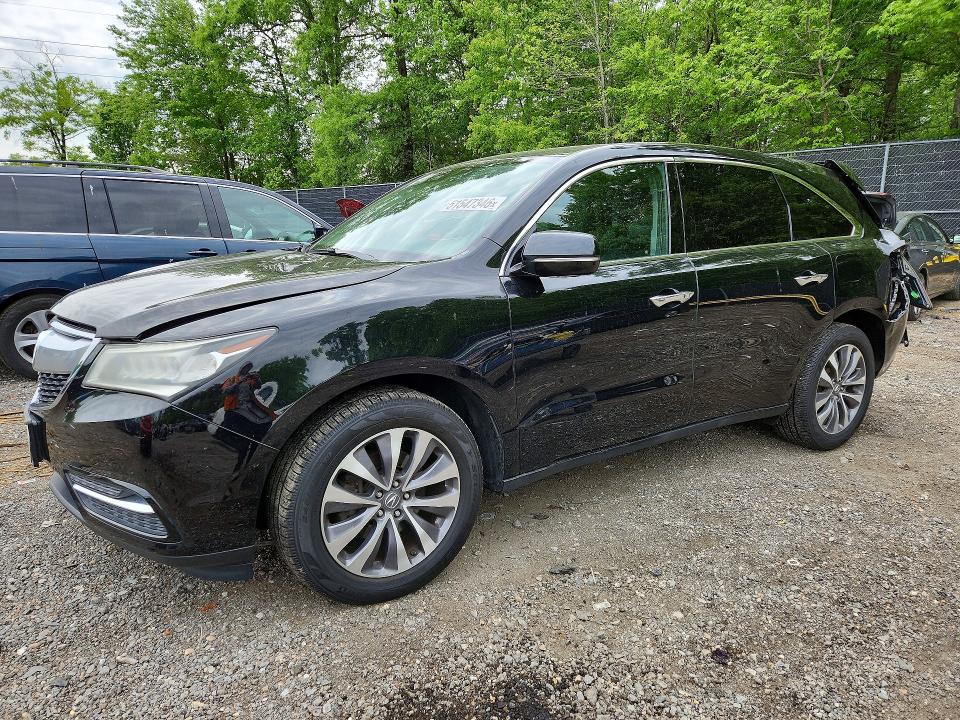 Продажа на аукционе авто 2016 Acura Mdx, vin: 5FRYD4H46GB060560, номер лота: 51547346
