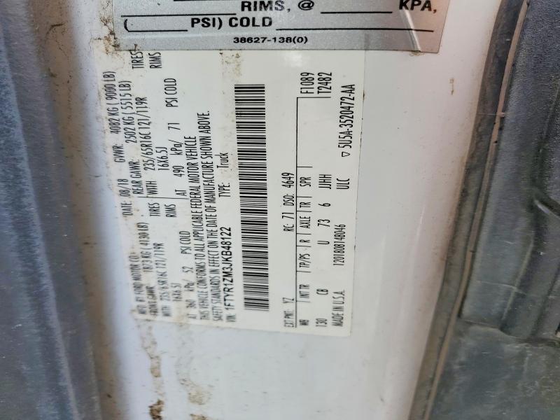 Aukcja sprzedaży 2018 Ford Transit, vin: 1FTYR1ZM3JKB48122, numer aukcji: 51436916