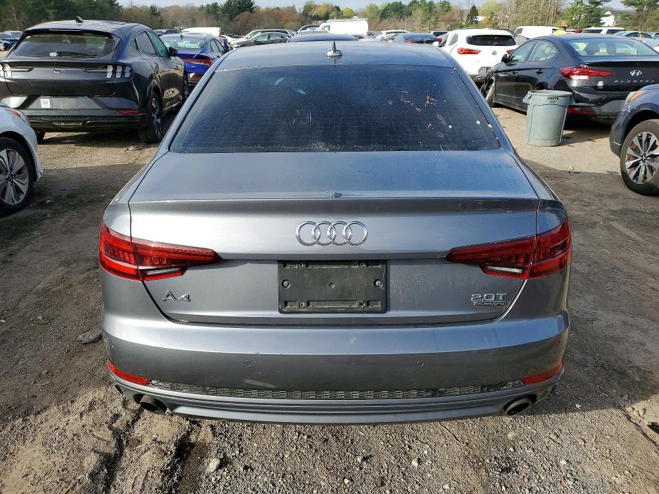 2018 Audi A4 1.8 S-l მანქანა იყიდება აუქციონზე, vin: WAUENAF49JA140967, აუქციონის ნომერი: 49250276