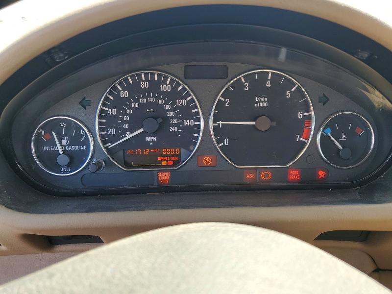 Aukcja sprzedaży 2000 Bmw Z3, vin: 4USCH9345YLF87960, numer aukcji: 51380516