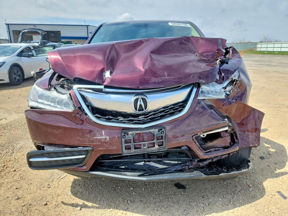 50555106 :رقم المزاد ، 5FRYD4H25FB030303 vin ، 2015 Acura Mdx مزاد بيع