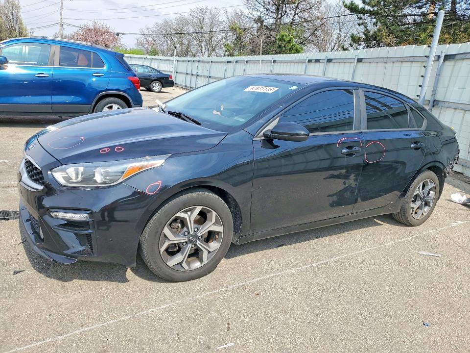 47871146 :رقم المزاد ، 3KPF24AD4LE194525 vin ، 2020 Kia Forte مزاد بيع