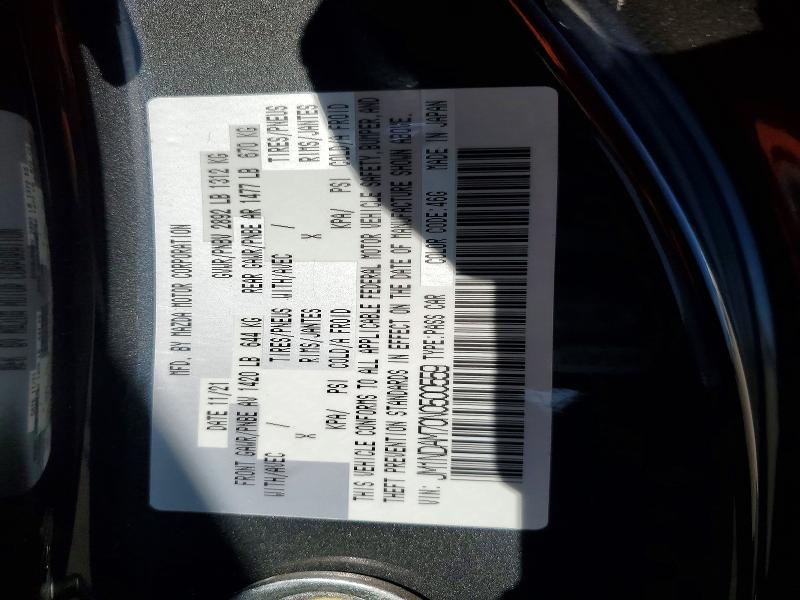 Продажа на аукционе авто 2022 Mazda Mx-5 Miata, vin: JM1NDAM70N0500559, номер лота: 49169636