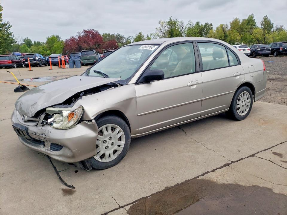 52897436 :رقم المزاد ، JHMES16514S000302 vin ، 2004 Honda Civic مزاد بيع