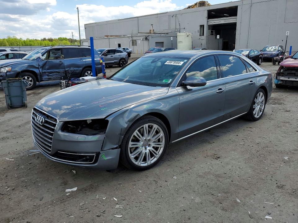 49878956 :رقم المزاد ، WAU3MAFD3FN002481 vin ، 2015 Audi A8 مزاد بيع
