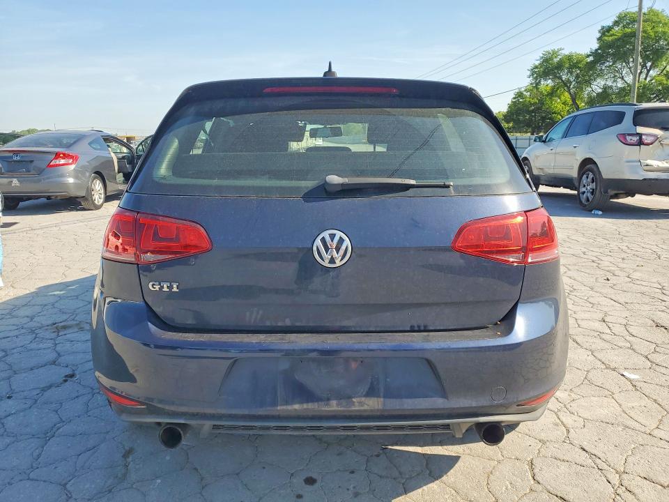50650316 :رقم المزاد ، 3VW4T7AU1HM062077 vin ، 2017 Volkswagen Gti مزاد بيع