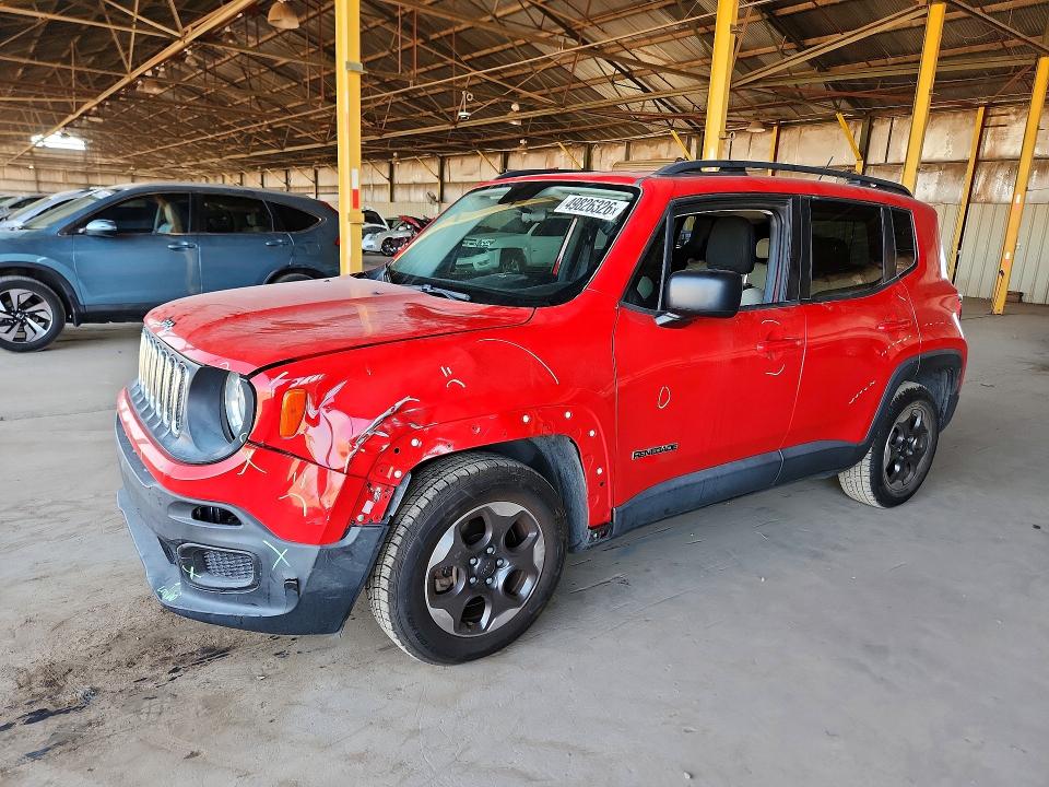 Продаж на аукціоні авто 2016 Jeep Renegade, vin: ZACCJAAT0GPE37722, номер лоту: 49826326