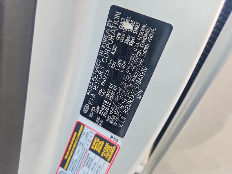 2016 Kia Soul მანქანა იყიდება აუქციონზე, vin: KNDJN2A27G7843910, აუქციონის ნომერი: 51506576