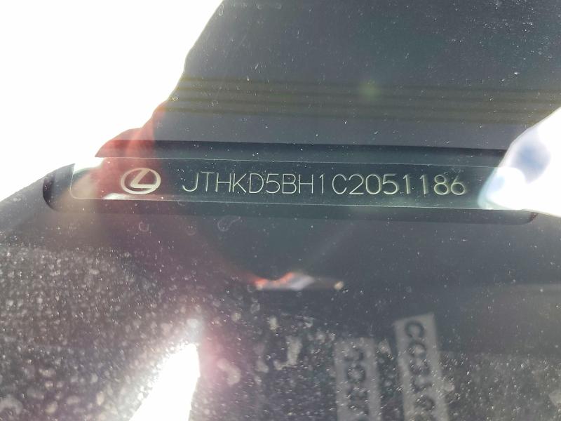 Aukcja sprzedaży 2012 Lexus Ct, vin: JTHKD5BH1C2051186, numer aukcji: 49726436