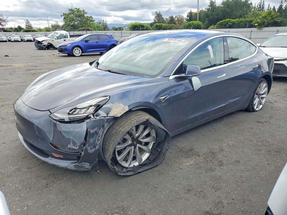 2019 Tesla Model 3 მანქანა იყიდება აუქციონზე, vin: 5YJ3E1EA3KF475961, აუქციონის ნომერი: 50676146