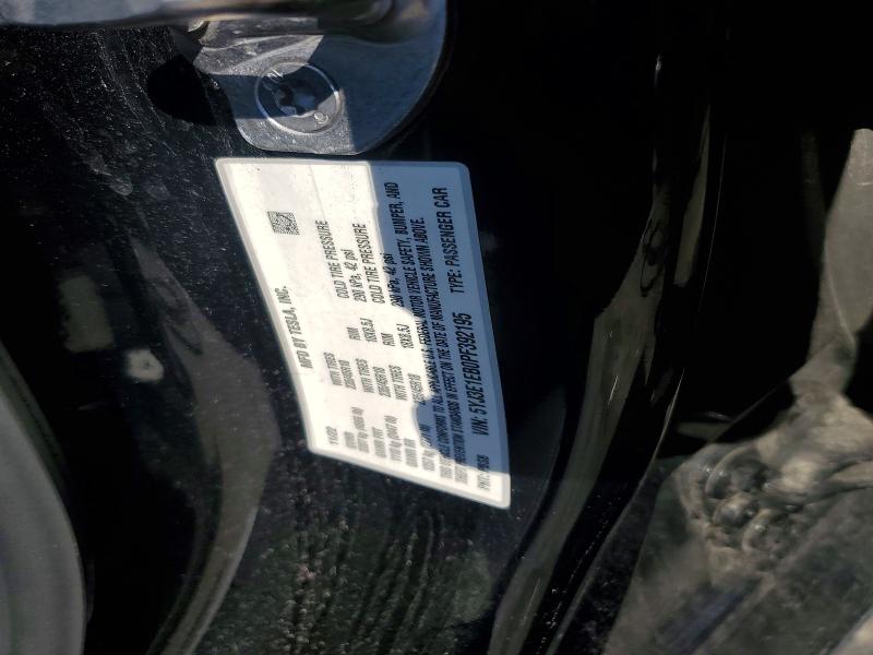 Aukcja sprzedaży 2023 Tesla Model 3, vin: 5YJ3E1EB0PF392195, numer aukcji: 49258686