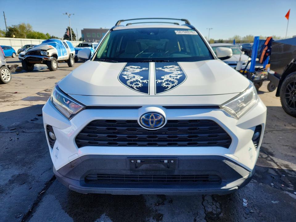 2020 Toyota Rav4 Hybrid მანქანა იყიდება აუქციონზე, vin: JTMRWRFV5LD072208, აუქციონის ნომერი: 50768976
