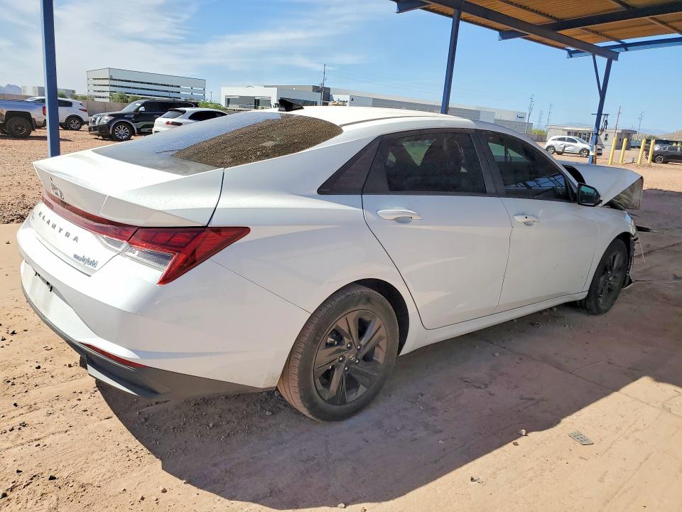 48516736 :رقم المزاد ، KMHLM4AJXMU012201 vin ، 2021 Hyundai Elantra Hybrid مزاد بيع