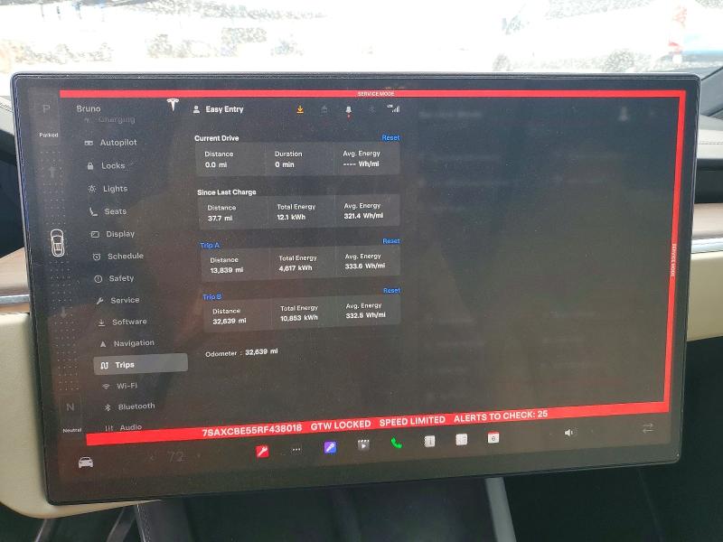 Продажа на аукционе авто 2024 Tesla Model X, vin: 7SAXCBE55RF438018, номер лота: 48646866