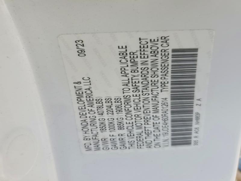 Продажа на аукционе авто 2024 Acura Integra, vin: 19UDE4H60RA012614, номер лота: 48643256