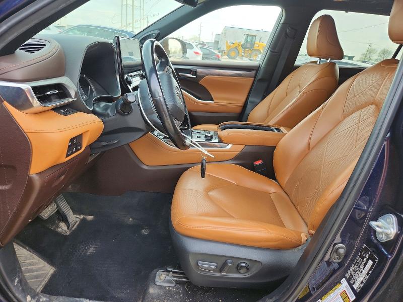 Aukcja sprzedaży 2022 Toyota Highlander, vin: 5TDFZRBH9NS229160, numer aukcji: 50557506