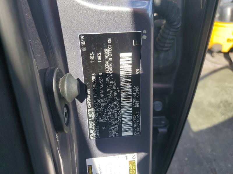 Aukcja sprzedaży 2020 Lexus Nx, vin: JTJSARBZ3L5009611, numer aukcji: 51531576