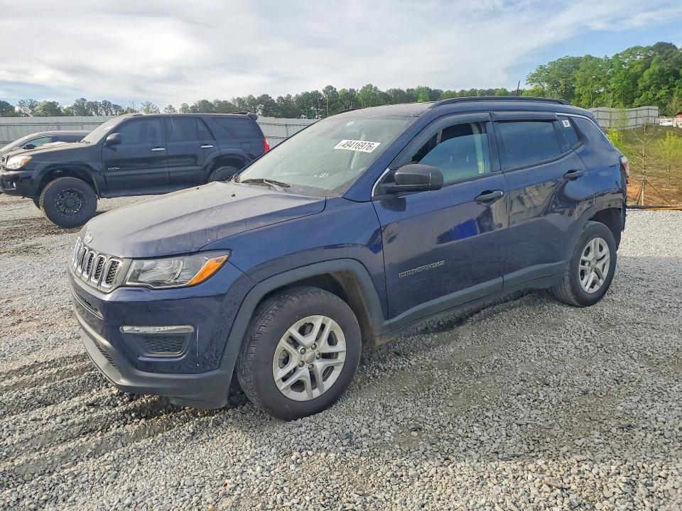 Auction sale of the 2019 Jeep Compass, vin: 3C4NJCAB7KT614103, lot number: 49416976
