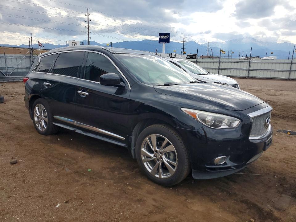 51775616 :رقم المزاد ، 5N1AL0MN0DC347071 vin ، 2013 Infiniti Jx35 مزاد بيع