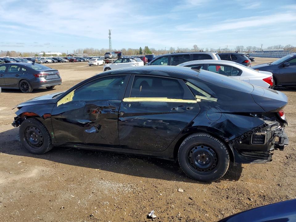 2022 Hyundai Elantra მანქანა იყიდება აუქციონზე, vin: KMHLM4AG2NU276745, აუქციონის ნომერი: 50344426