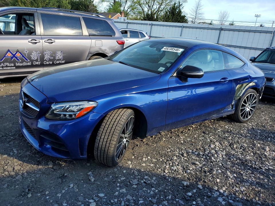 49238546 :رقم المزاد ، WDDWJ8EB3KF830199 vin ، 2019 Mercedes-benz C مزاد بيع
