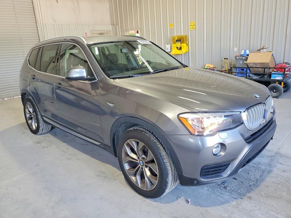 2016 Bmw X3 მანქანა იყიდება აუქციონზე, vin: 5UXWX9C57G0D87482, აუქციონის ნომერი: 50758216