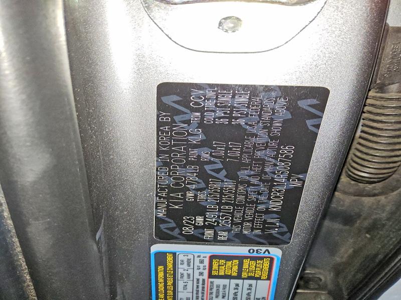 Aukcja sprzedaży 2024 Kia Niro Ev, vin: KNDCR3L14R5087586, numer aukcji: 49247556