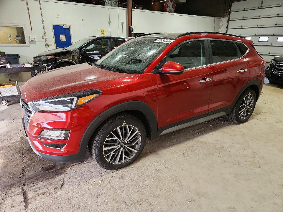 2021 Hyundai Tucson Limited Awd მანქანა იყიდება აუქციონზე, vin: KM8J3CAL4MU383196, აუქციონის ნომერი: 48454006