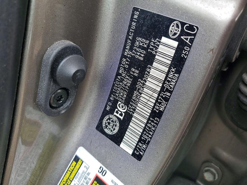 Продажа на аукционе авто 2019 Toyota Corolla, vin: 2T1BURHE8KC230783, номер лота: 49182586