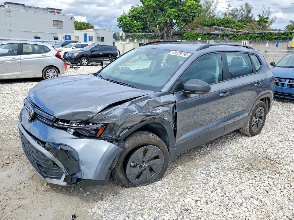 49239296 :رقم المزاد ، 3VV5C7B28SM086471 vin ، 2025 Volkswagen Taos مزاد بيع